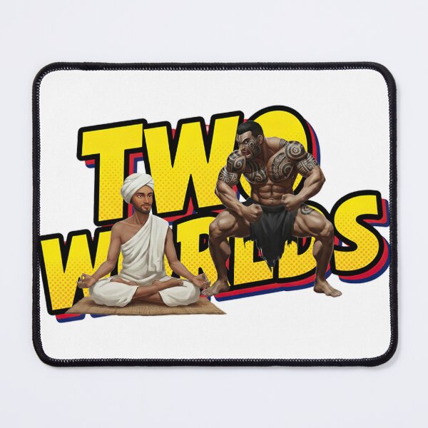 Item preview, Two Worlds Retro Comic Poster | Bold Pop Art Design by VLF designed and sold by VitalLifeForce.