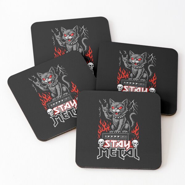 Item preview, Stay Metal Cat designed and sold by DAFIN.