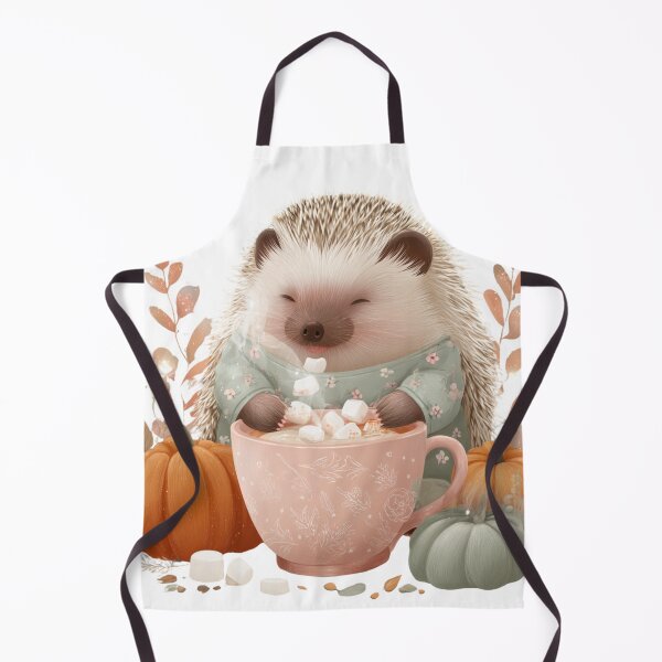 Item preview, Hedgehog Cosy Autumn designed and sold by NicolasGlowArt.