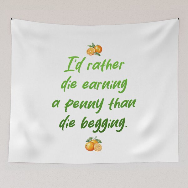 Item preview, When life gives you tangerines designed and sold by YourChingu.