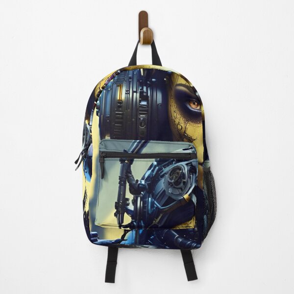 Item preview, Alien Cyberpunk in Yellow - Sci Fi Art concept designed and sold by Delerat7.