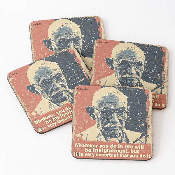 Item preview, Gandhi Quote Whatever You Do designed and sold by Abstractarium.