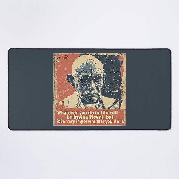 Item preview, Gandhi Quote Whatever You Do designed and sold by Abstractarium.
