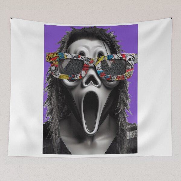 Item preview, "Screamin’ in Technicolor: Mask-terpiece of Mayhem" designed and sold by Print Fiction.
