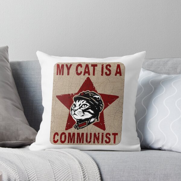 Item preview, My Cat Is A Communist. designed and sold by Angry Swan Designs.