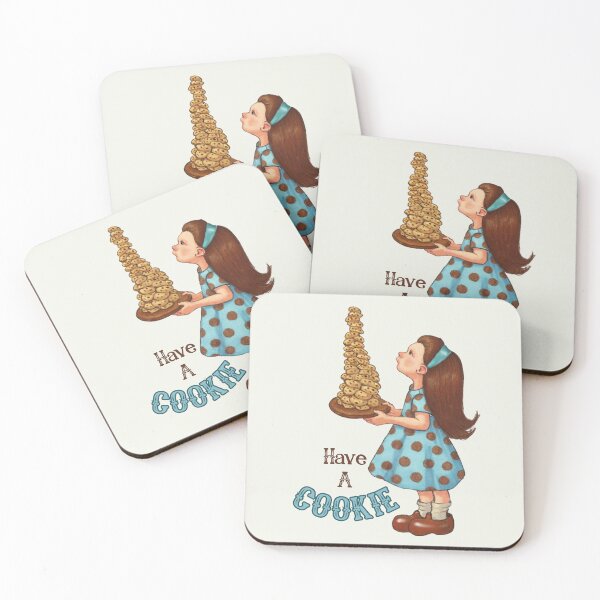 Item preview, Have a Cookie, Cute Kid with HUGE Pile of Cookies Drawing designed and sold by JoyfulWhimsy.