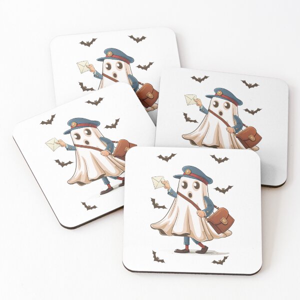 Item preview,  Postal Service Ghost Halloween– Spooky Mail Delivery designed and sold by ArtsyExplorer.