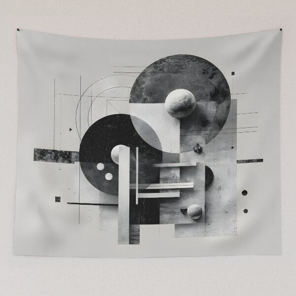Item preview, Modern Bauhaus Inspired Poster – Minimalist Office Wall Art designed and sold by AutoPopStudio.