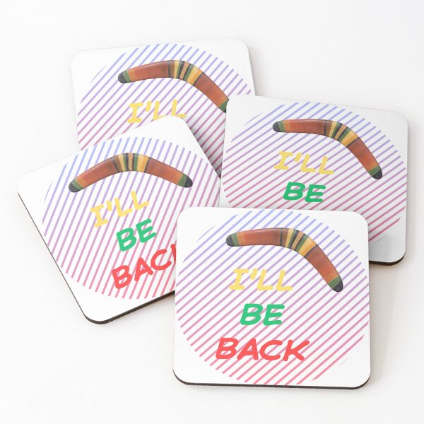 Item preview, Boomerang I’ll Be Back T-Shirt designed and sold by ArthurShu.
