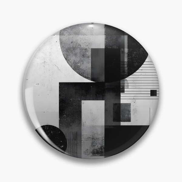 Item preview, Bauhaus Inspired Black & White Print for Bedroom Decoration designed and sold by AutoPopStudio.