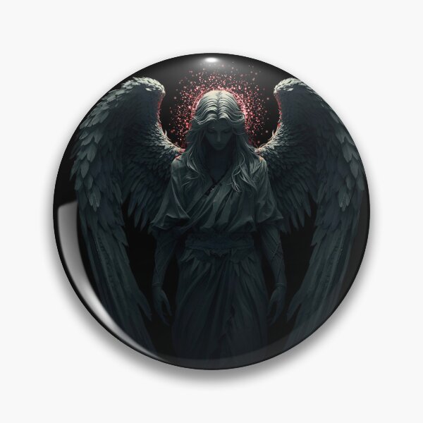 Item preview, Eclipsed Angel – Dark Aesthetic Art designed and sold by kozmade.