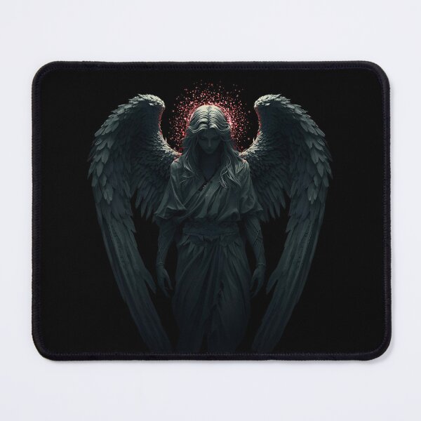 Item preview, Eclipsed Angel – Dark Aesthetic Art designed and sold by kozmade.