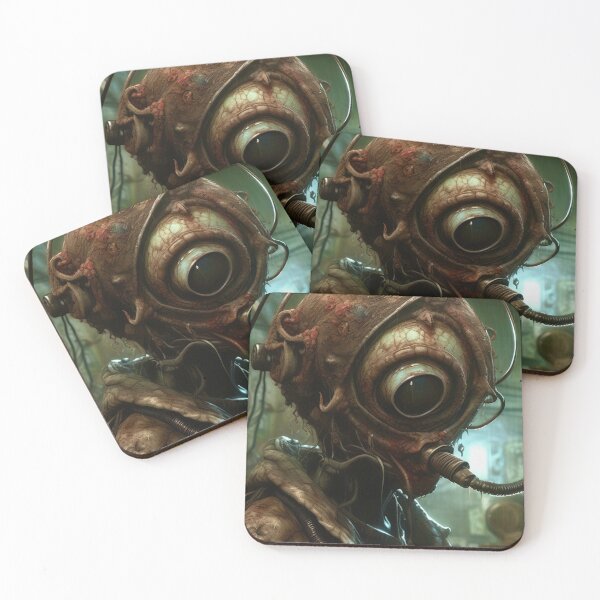 Item preview, One Eye - Dark Fantasy Horror Art concept designed and sold by Delerat7.