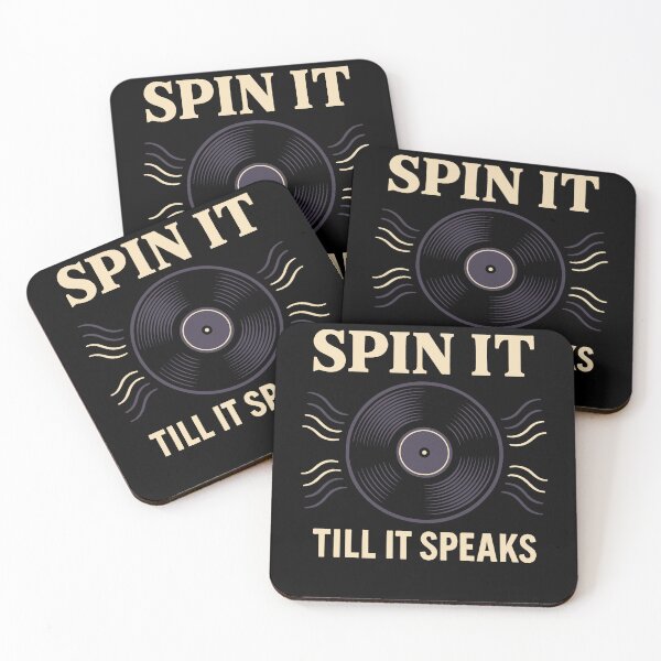 Item preview, Spin It Till It Speaks Vinyl Music Lovers designed and sold by LuminOrb.