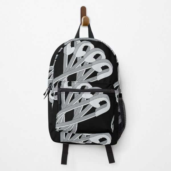 Item preview, Punk Faces in Pins – 3D Safety Pin Art with Attitude designed and sold by simpledarkwavewisdom.