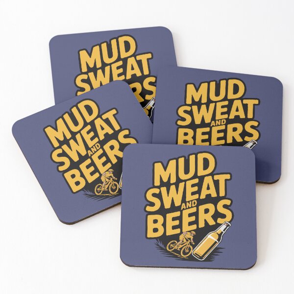 Item preview, Mud Sweat and Beers : Mountain Biking designed and sold by KingdomArt101.