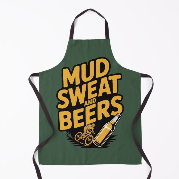 Item preview, Mud Sweat and Beers : Mountain Biking designed and sold by KingdomArt101.