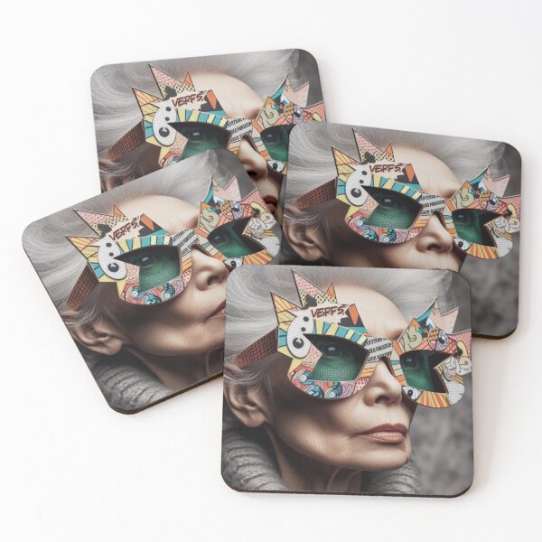 Item preview, “Grannyfied Glam: Age Is Just a Hairdo” designed and sold by Print Fiction.