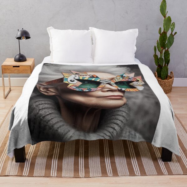 Item preview, “Grannyfied Glam: Age Is Just a Hairdo” designed and sold by Print Fiction.