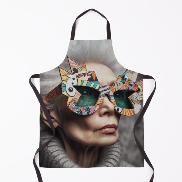 Item preview, “Grannyfied Glam: Age Is Just a Hairdo” designed and sold by Print Fiction.