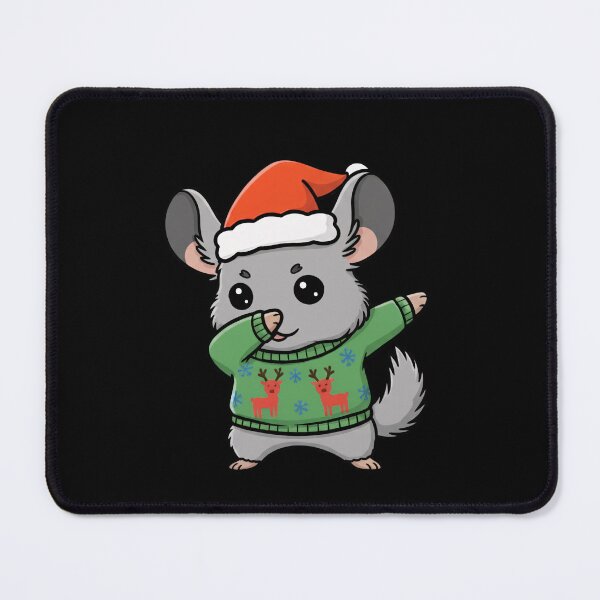 Item preview, Funny Chinchilla Dabbing Merry Christmas Animal Lover Xmas Boys Girls Kids designed and sold by FurryHavenPH.