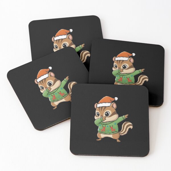 Item preview, Funny Chipmunk Dabbing Merry Christmas Animal Lover Xmas Boys Girls Kids designed and sold by FurryHavenPH.