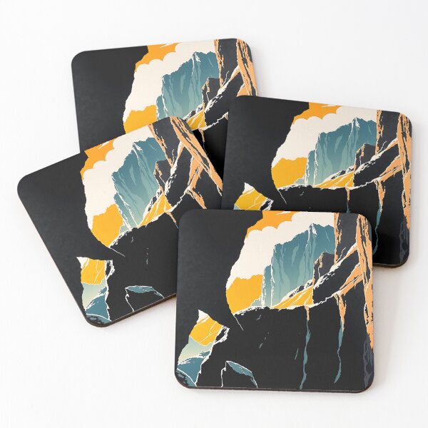 Item preview, Golden Sunset Cradles Ancient Canyon designed and sold by PanoramaPrints.