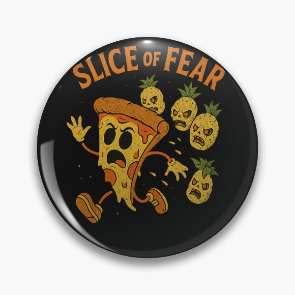 Item preview, Slice of Fear Halloween Pizza  designed and sold by SablePL.