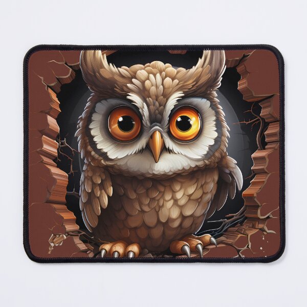 Item preview, Owl 3D effect designed and sold by RWT-Design.