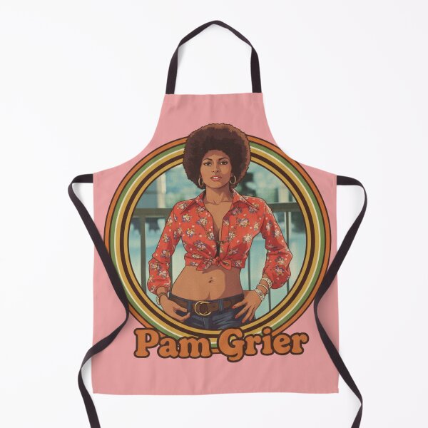 Item preview, Pam Grier Retro Aesthetic designed and sold by MattBStickers.