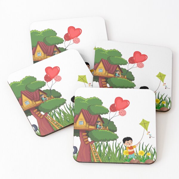 Item preview, “A Day Out: Treehouse Tales & Kite Dreams” designed and sold by ankeyhooba.