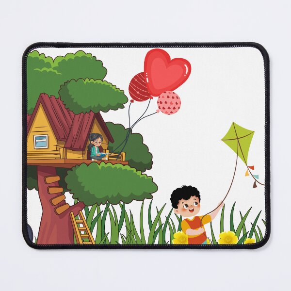 Item preview, “A Day Out: Treehouse Tales & Kite Dreams” designed and sold by ankeyhooba.