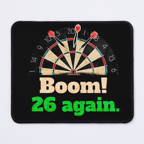 Item preview, Boom. 26 again. – Funny Darts Throw designed and sold by TheØche.