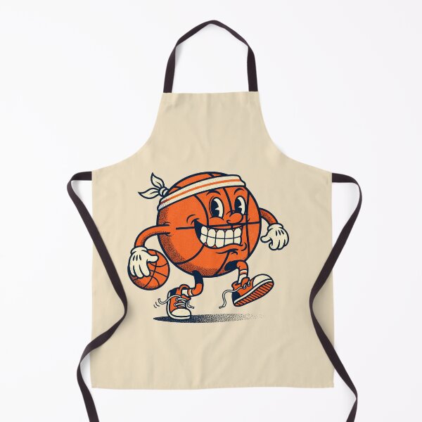 Item preview, Retro Basketball Mascot Design – Funny Cartoon Basketball Character designed and sold by Imaginationbeyond.