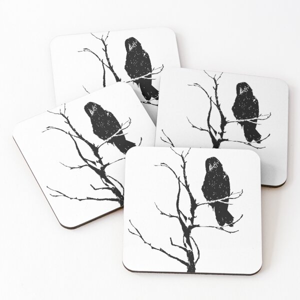 Item preview, Raven in Tree designed and sold by Plantedbones.