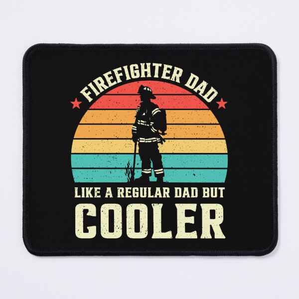 Item preview, Firefighter Dad Like A Regular Dad But Cooler Retro designed and sold by RareBunny.