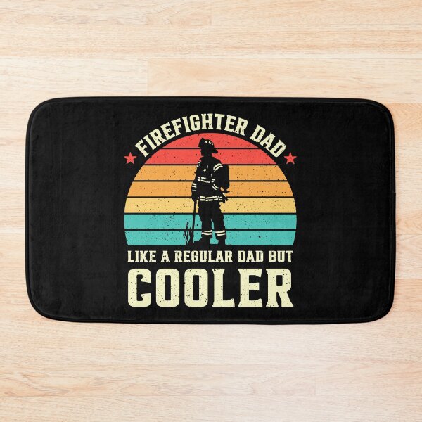 Item preview, Firefighter Dad Like A Regular Dad But Cooler Retro designed and sold by RareBunny.