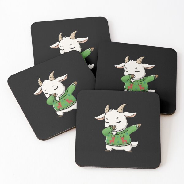Item preview, Funny Goat Dabbing Merry Christmas Animal Lover Xmas Boys Girls Kids designed and sold by FurryHavenPH.