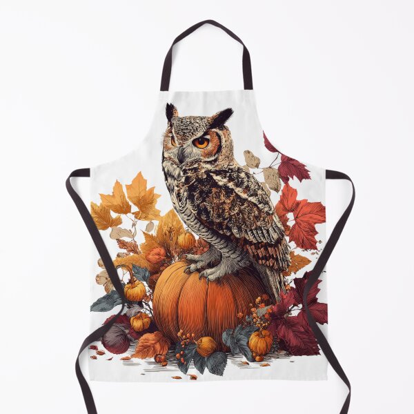 Item preview, Autumn Owl designed and sold by NicolasGlowArt.
