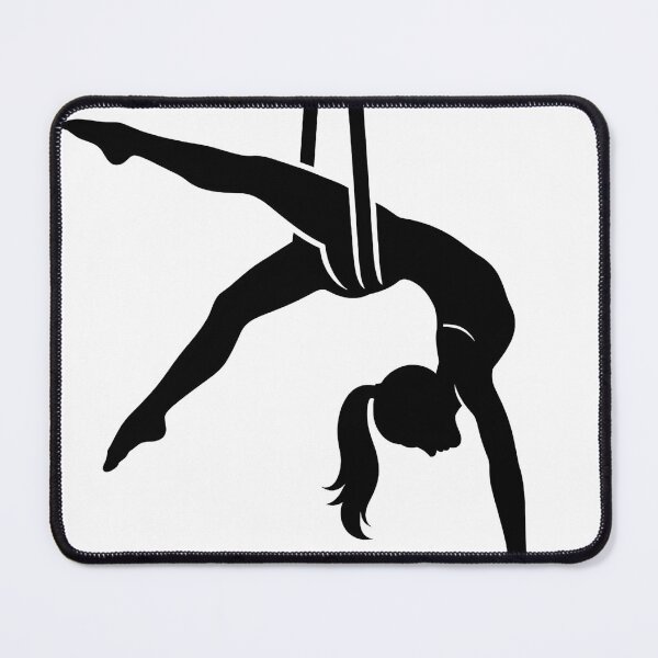 Item preview, Inverted Backbend Aerial Silks Pose with Back Draping designed and sold by FLARE.