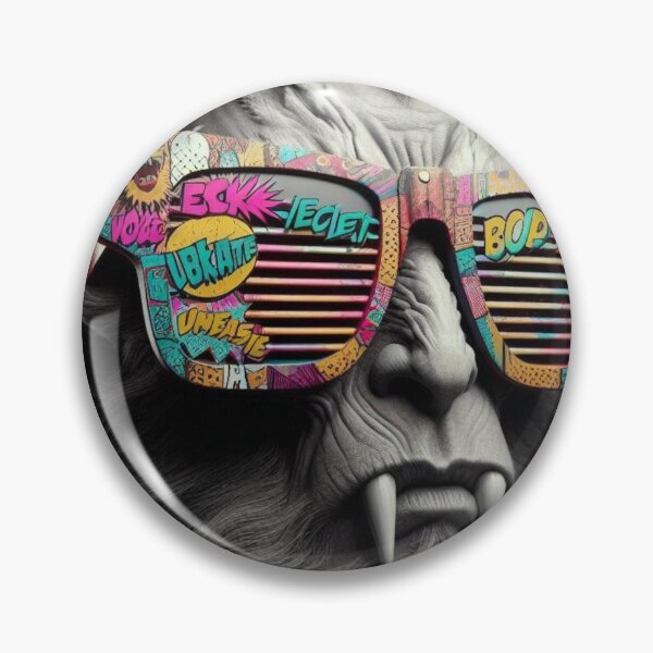 Item preview, "Geekzilla: The Furry Fury of Funk & Frames"   designed and sold by Print Fiction.