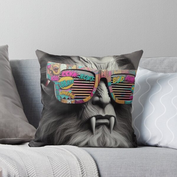 Item preview, "Geekzilla: The Furry Fury of Funk & Frames"   designed and sold by Print Fiction.