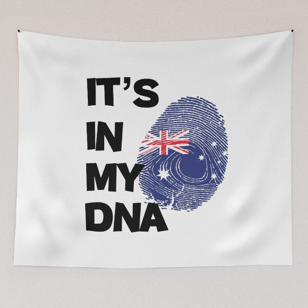 Item preview, Australia fingerprint flag designed and sold by Azeecreate009.