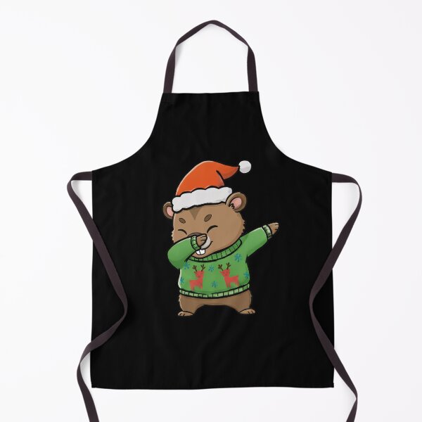 Item preview, Funny Groundhog Dabbing Merry Christmas Animal Lover Xmas Boys Girls Kids designed and sold by FurryHavenPH.