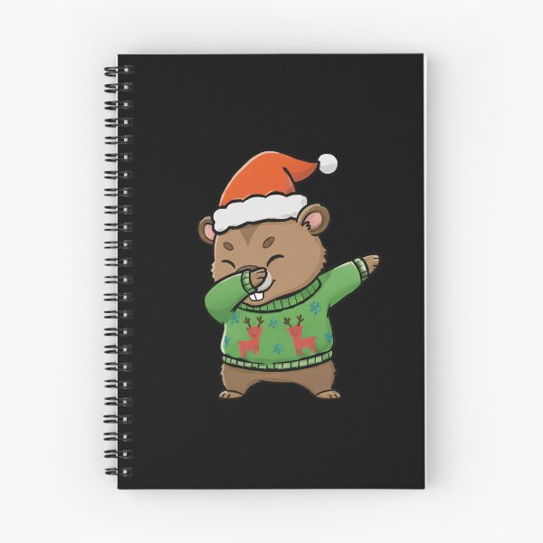 Item preview, Funny Groundhog Dabbing Merry Christmas Animal Lover Xmas Boys Girls Kids designed and sold by FurryHavenPH.