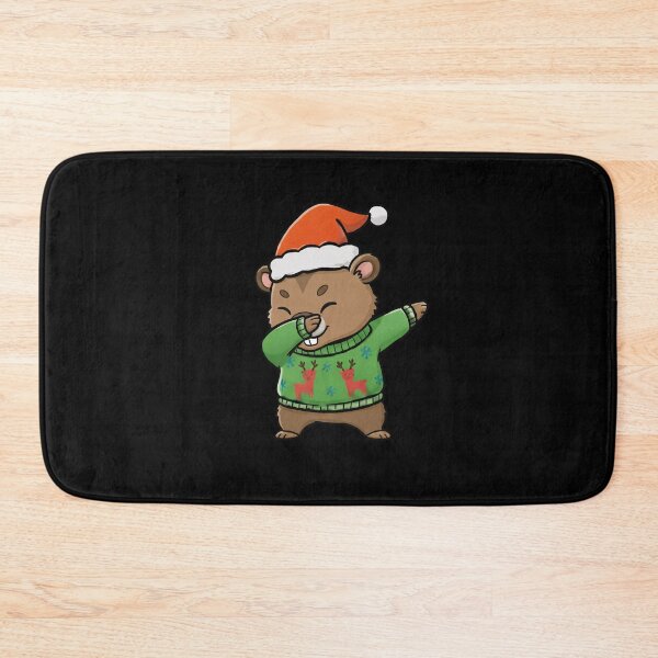Item preview, Funny Groundhog Dabbing Merry Christmas Animal Lover Xmas Boys Girls Kids designed and sold by FurryHavenPH.