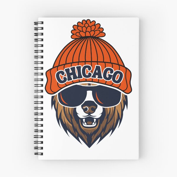 Item preview, Chicago Bear With Beanie designed and sold by LeoAndLilly.