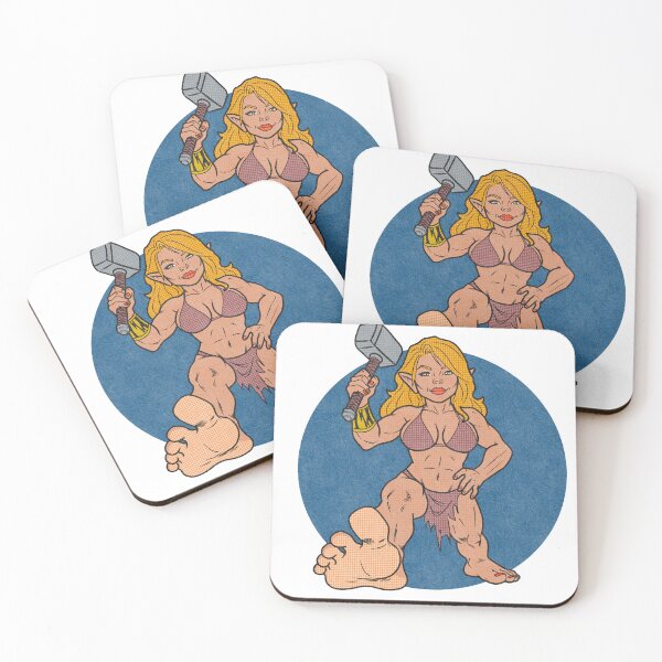 Item preview, Dwarf Bikini Pinup designed and sold by SolefulStickers.