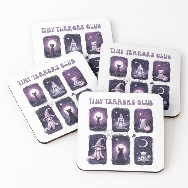 Item preview, Tiny Terrors Club Cute Halloween Monsters designed and sold by CreativeBel.