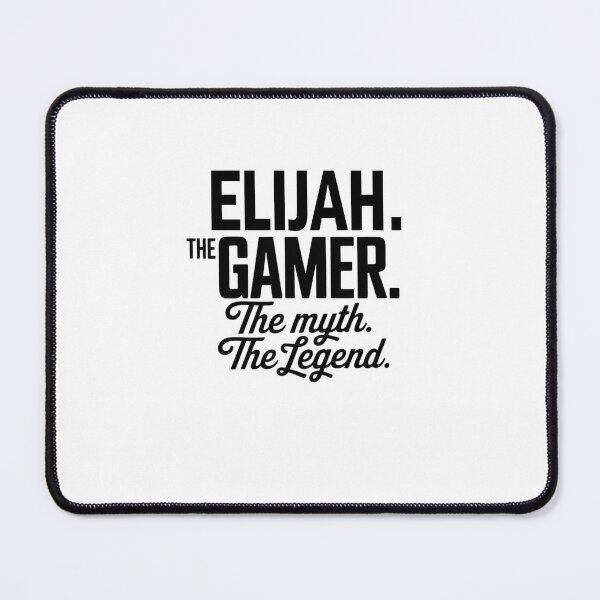 Item preview, Elijah The Gamer The Myth The Legend Elijah Name - Funny Gamer Quote design designed and sold by Oussinc.